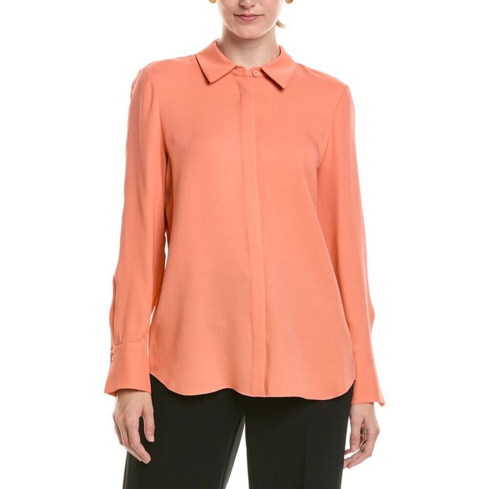 Lafayette 148 New York Womens  Scottie Blouse
